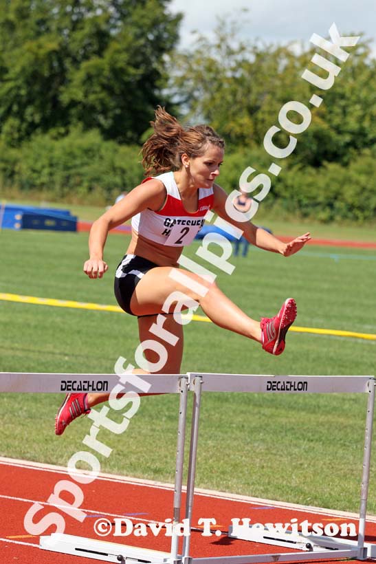 400 metres hurdles, North of England Division 2E, Morpeth.